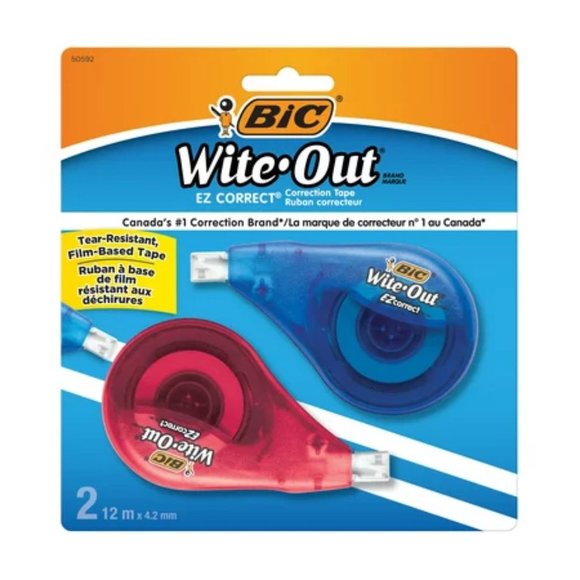 BIC Pen + Pencil + Wite-Out Correction Fluid + Wite-Out Correction Tape SET - Picture 10 of 11